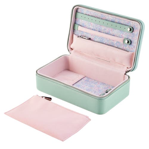 Wolf Liberty Small Travel Zip Case In Green