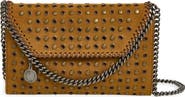 Stella McCartney Falabella Studded Faux Suede Wallet Crossbody Bag