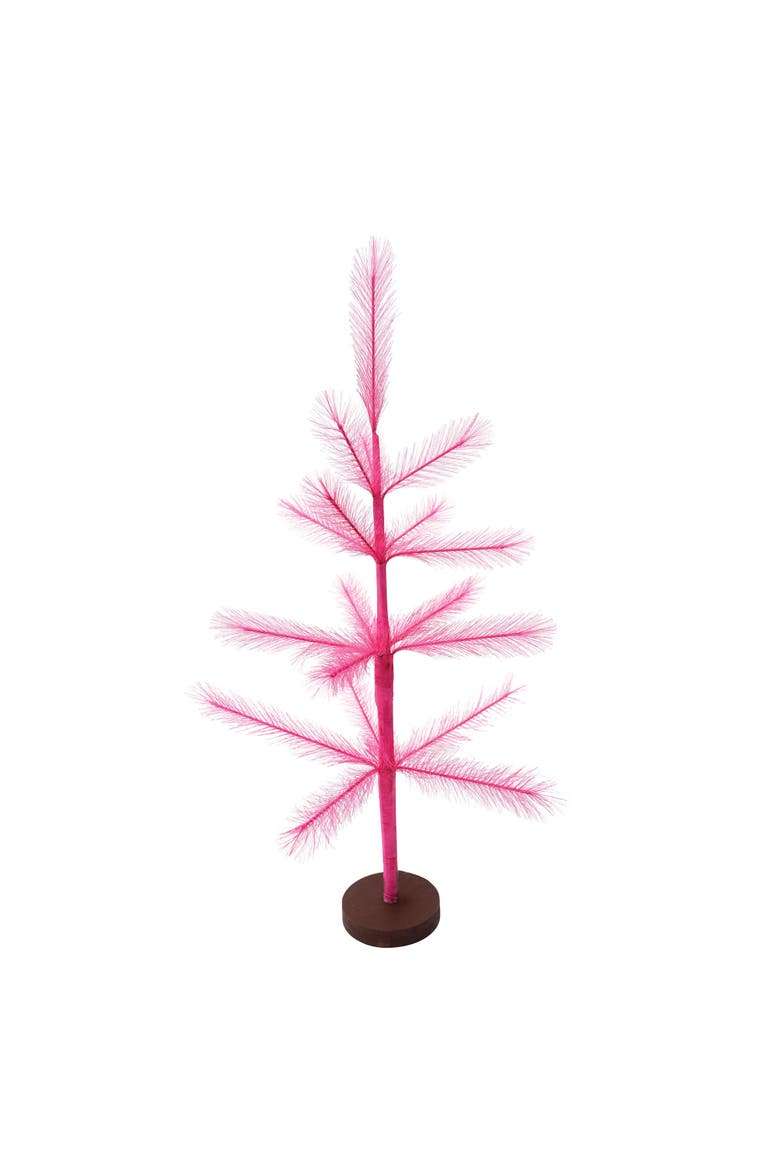 24" x 8" Pampas Tree Figurines, Main, color, Pink