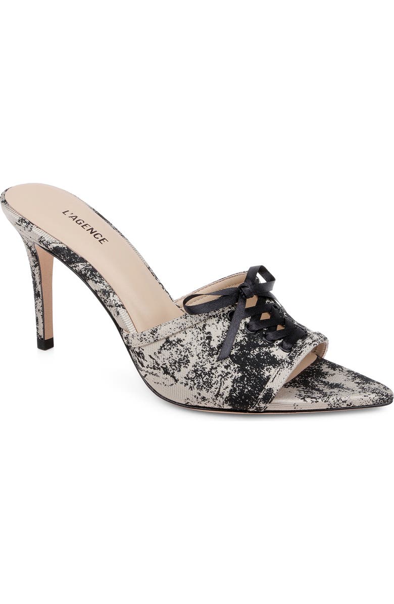 L'AGENCE Thames Mule, Main, color, Natural/ Black