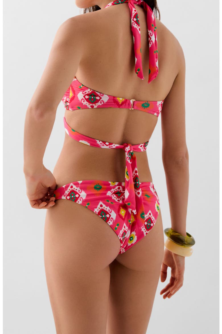 Multiknot Bikini, Alternate, color, Coral