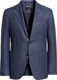 ZEGNA Fairway Crossover Linen Blend Sport Coat