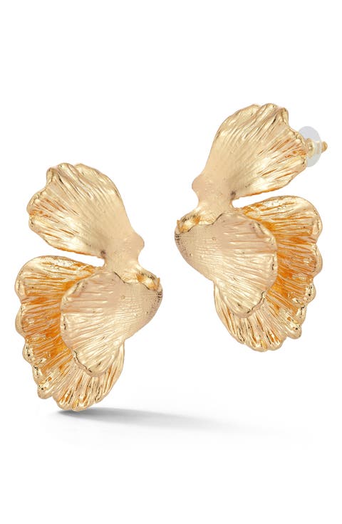 Flower Drop Earrings