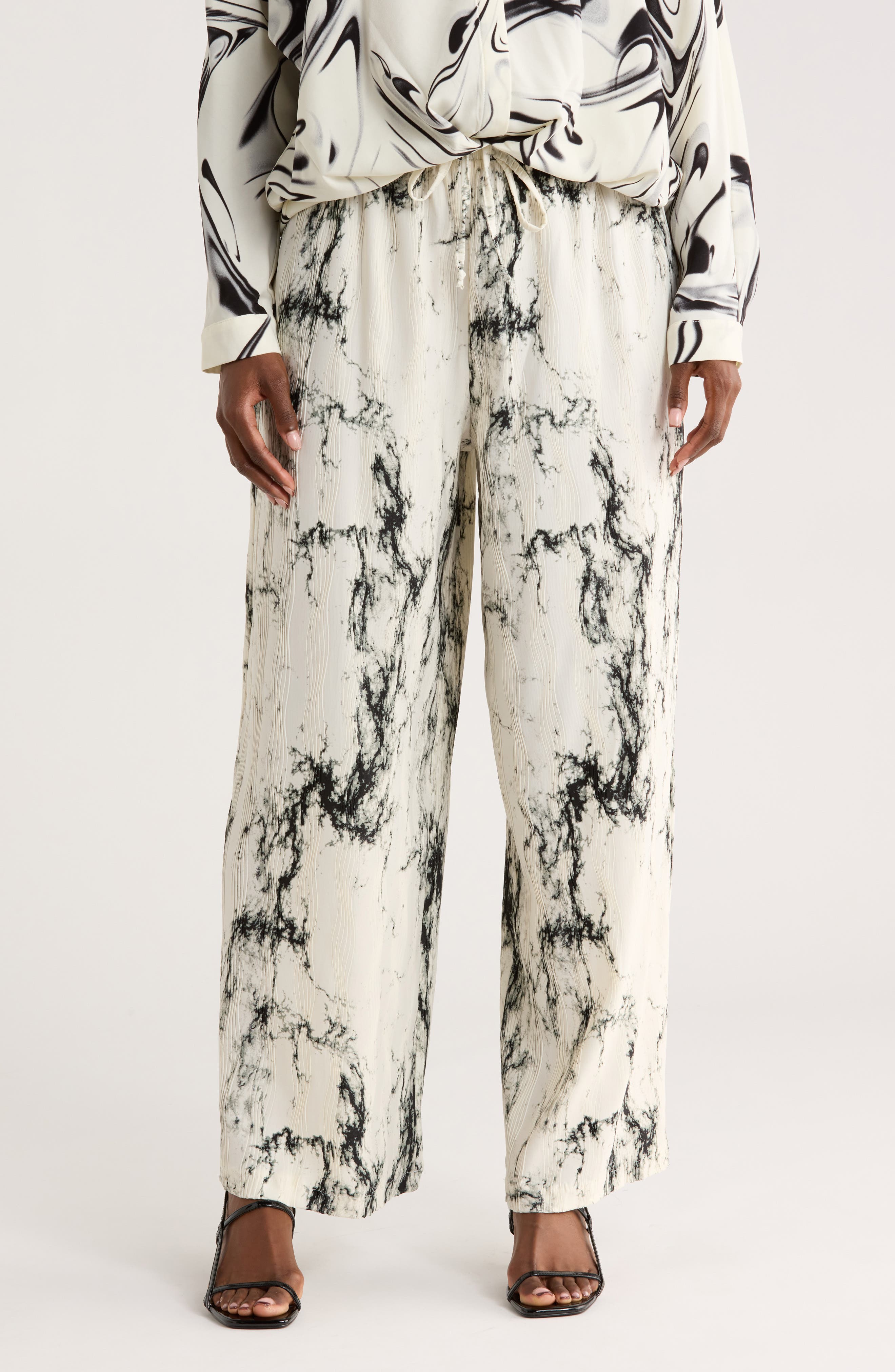 PATRIZIA LUCA Wide Leg Pants