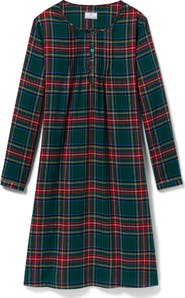 Petite Plume Beatrice Cotton Twill Nightgown