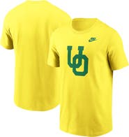 Nike Men's Nike Yellow Oregon Ducks Legacy Alternate Logo T-Shirt