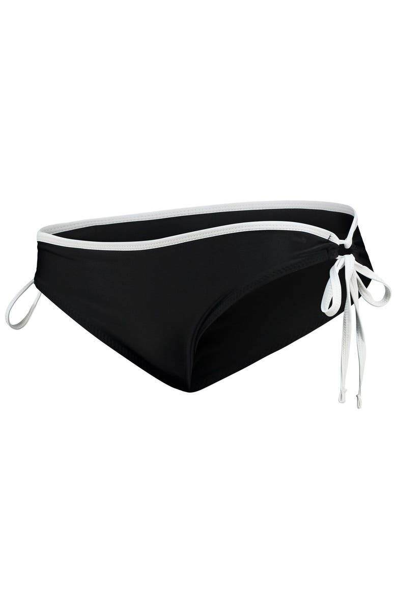 G-III 4HER BY CARL BANKS Women's G-III 4Her by Carl Banks Black Miami Hurricanes Perfect Match Bikini Bottom, Alternate, color, Black