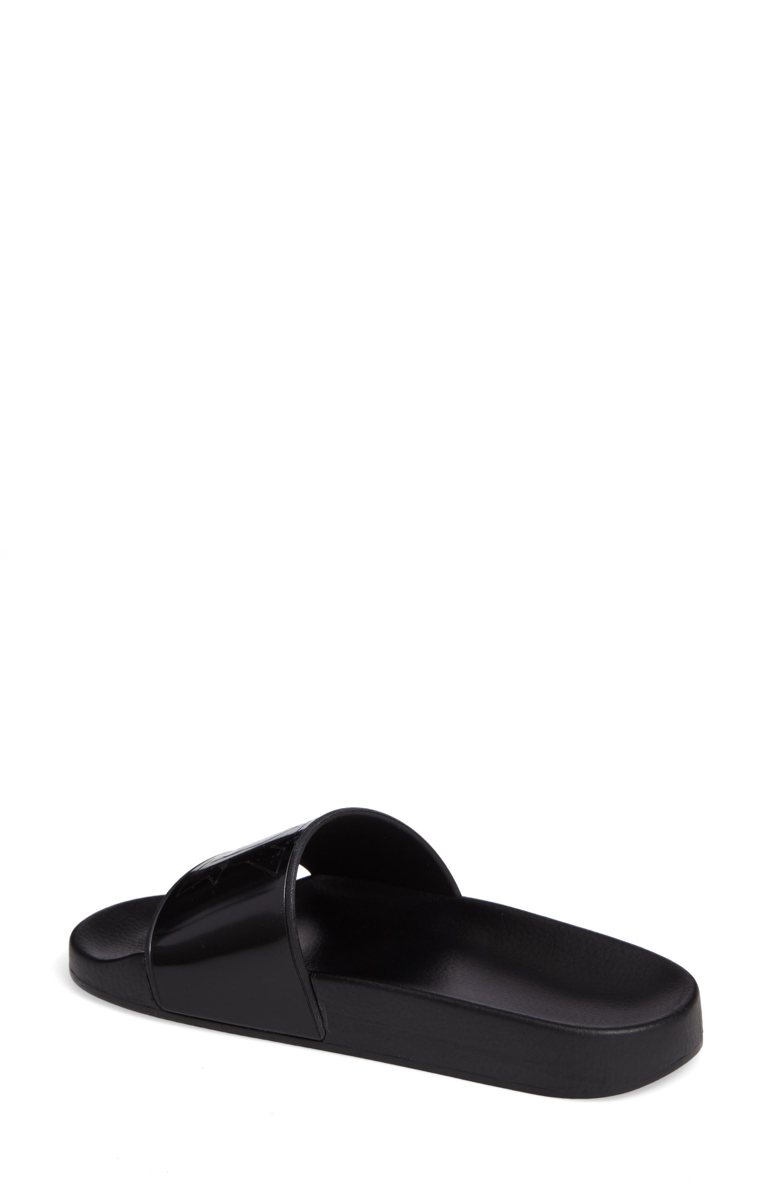 IVY PARK<sup>®</sup> Glossy Logo Slide Sandal, Alternate, color, 
