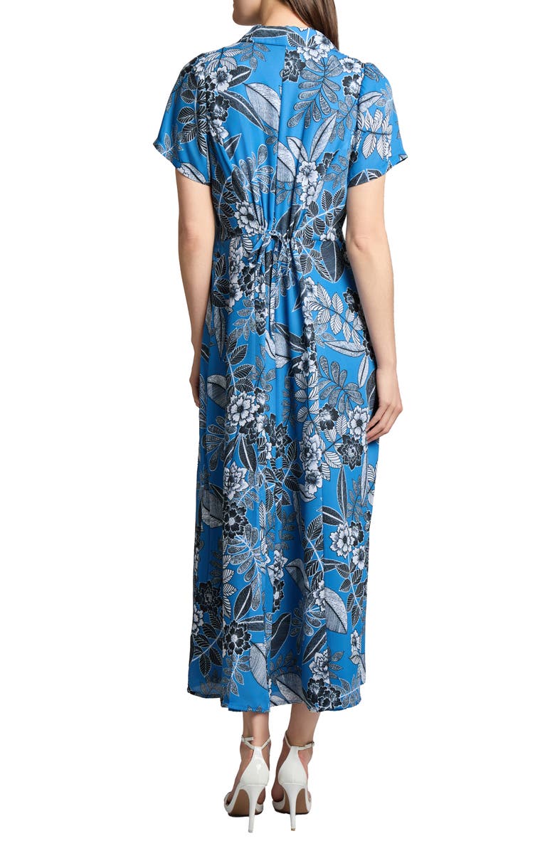 Jones New York Floral Midi Shirtdress, Alternate, color, 