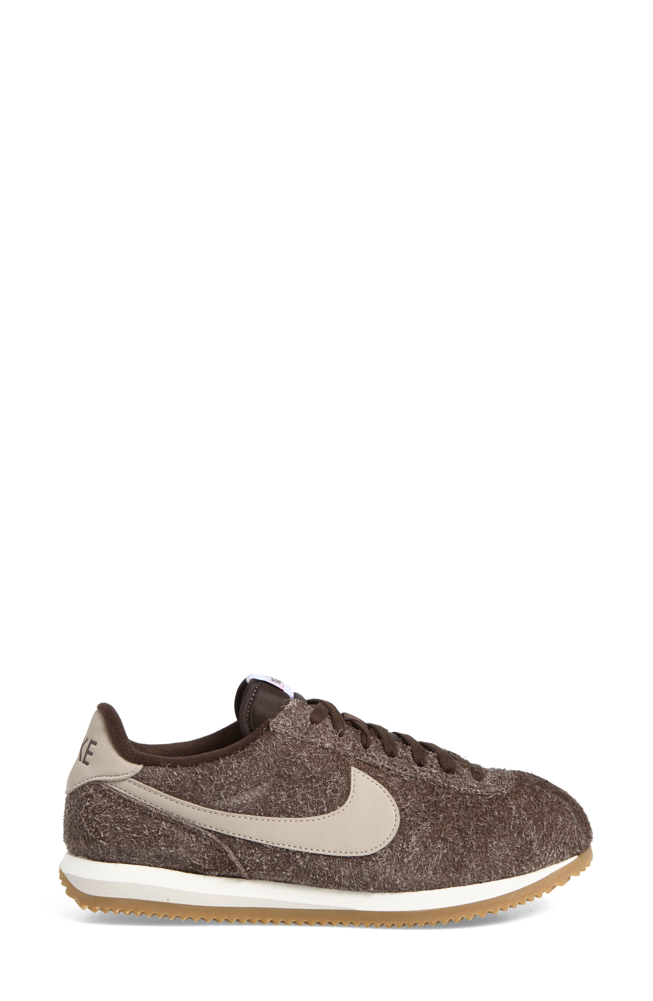 Cortez Suede Sneaker, Alternate, color, 200 BQBN/CRM II