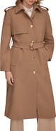 Donna Karan New York Modern Crepe Trench Coat