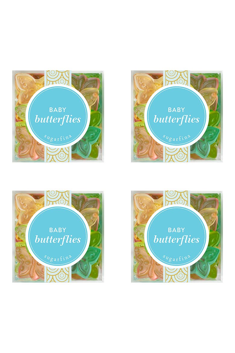 Baby Butterflies 4-Piece Candy Cube, Main, color, BLUE