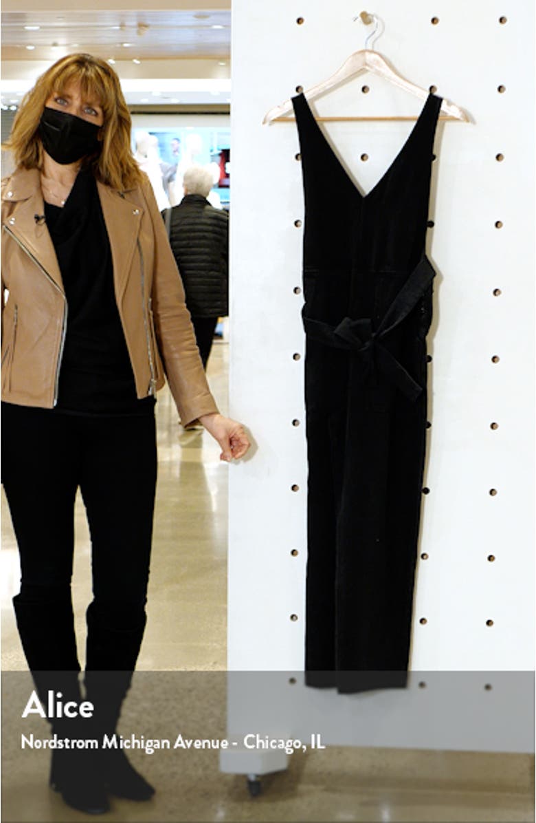 Ollie Upcycled Denim Overalls, sales video thumbnail