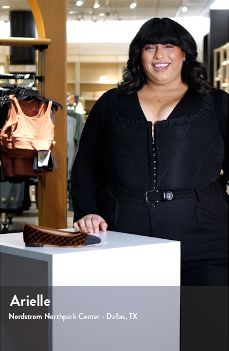 Marilyn Cap Toe Ballet Flat, sales video thumbnail