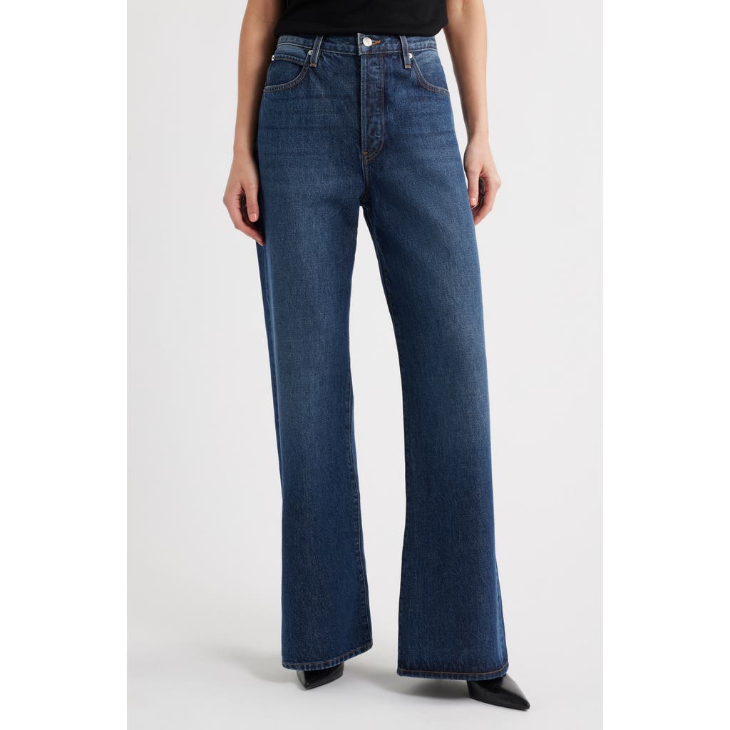 Shop Frame The Loose High Waist Wide Leg Jeans