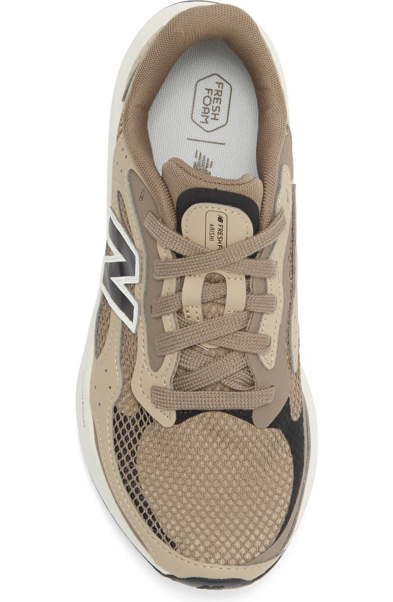 New Balance Arishi Running Shoe, Alternate, color, Thunder Brown/ Stoneware