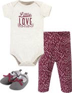 Hudson Baby Soft Cotton Collection Bodysuit, Pants, and Footwear Collection