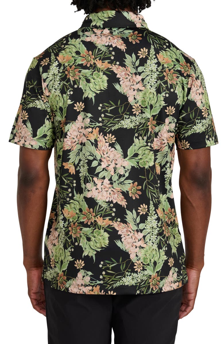 Bad Birdie Patterned Performance Golf Polo, Alternate, color, 