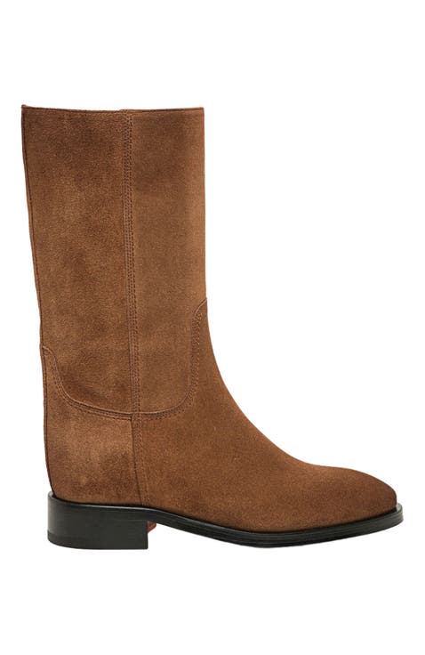 ショートブーツ・ブーティ SANTONI Woman Flat ankle boots Black WTEI59524GOMBUDY N01 Santoni Outlet: Flat ankle boots woman - Black | Santoni