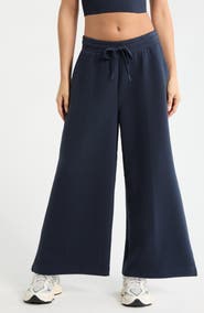 Zella Ottoman Wide Leg Ankle Pants