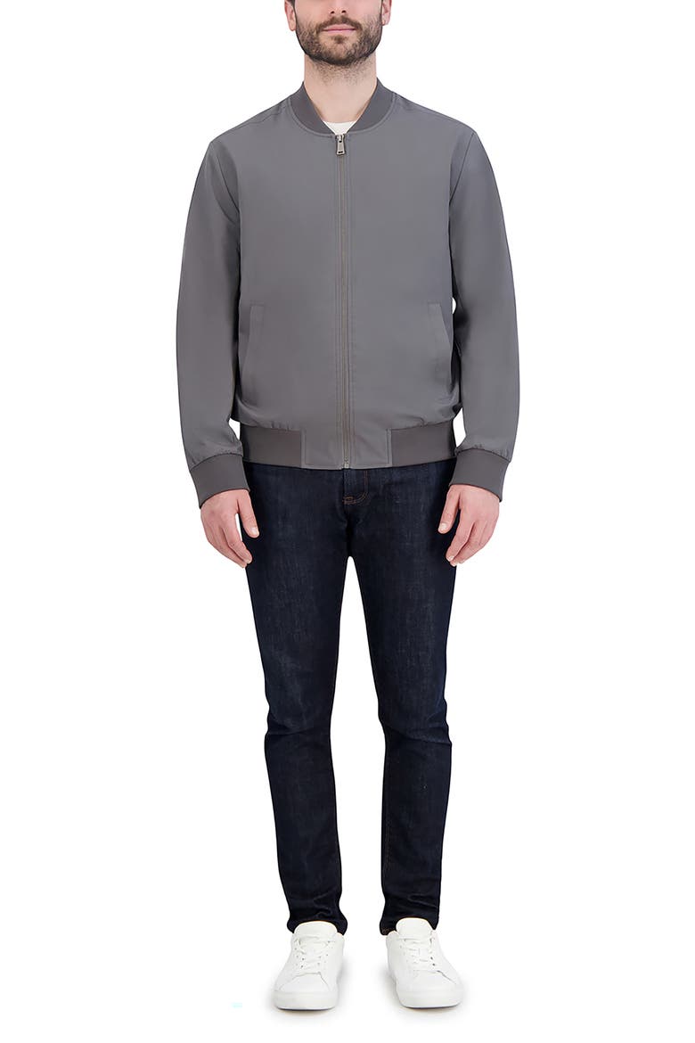 Bomber Jacket, Alternate, color, GREY