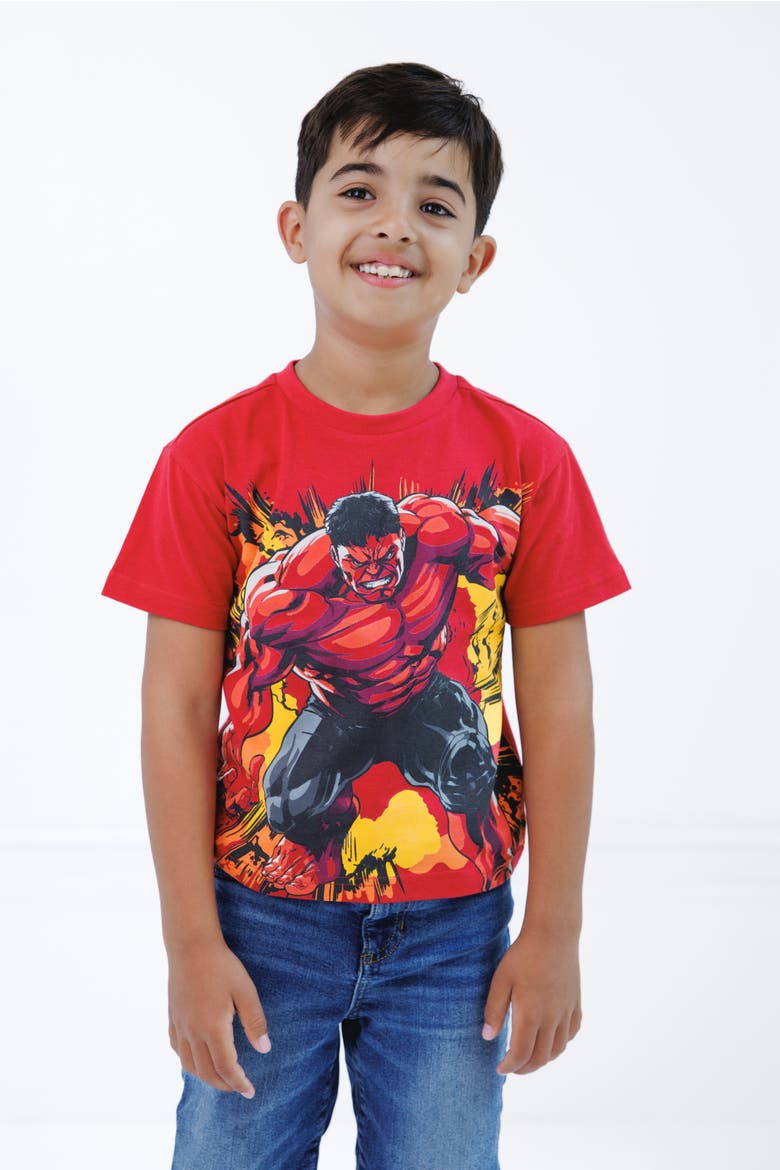 Cosplay Short Sleeve T-Shirt, Alternate, color, Action Red Hulk