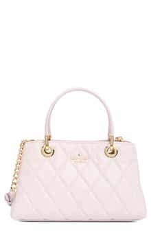 Kate Spade New York carey quilted leather satchel