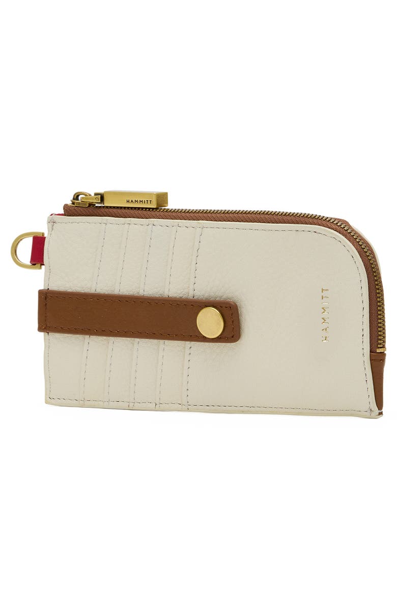 HAMMITT 210 East Leather Wallet, Alternate, color, West End/ Antique Gold