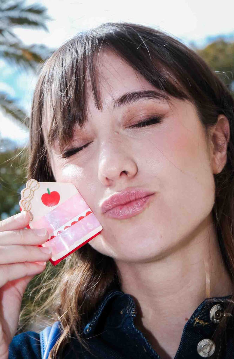 doiy Cake Claw Clip, Alternate, color, Pink