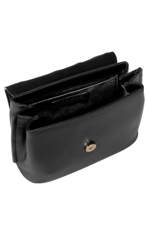 COLE HAAN COLE HAAN MINI CONVERTIBLE CHAIN LEATHER BAG 