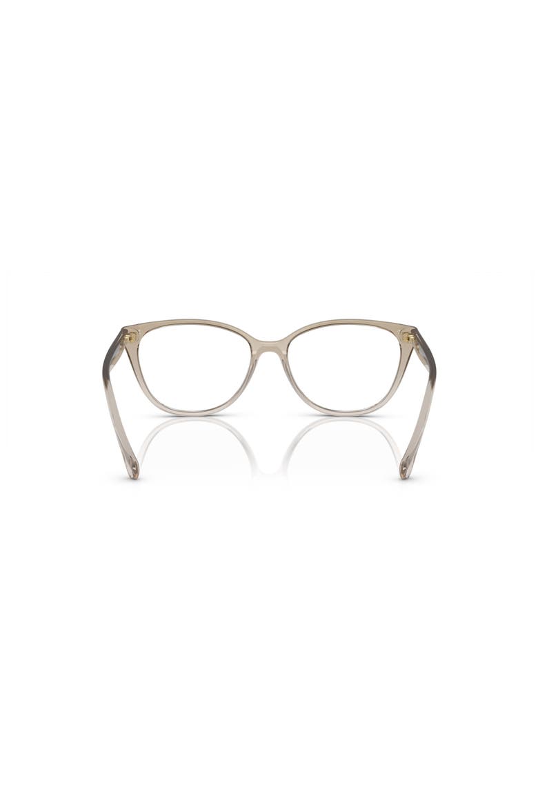 53mm Cat Eye optical glasses, Alternate, color, Brown