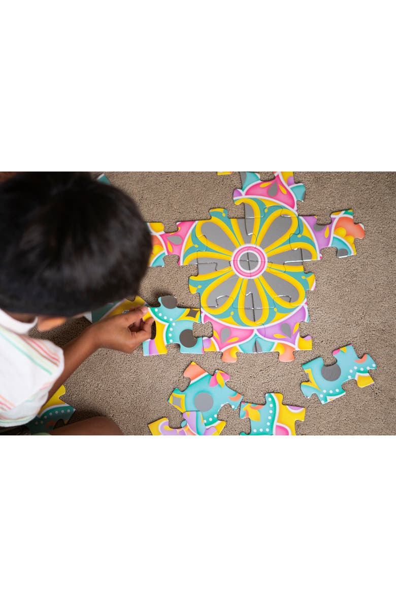 KULTURE KHAZANA Mirror Magic 75 Piece Floor Puzzle, Ages 4+, Alternate, color, Multicolored