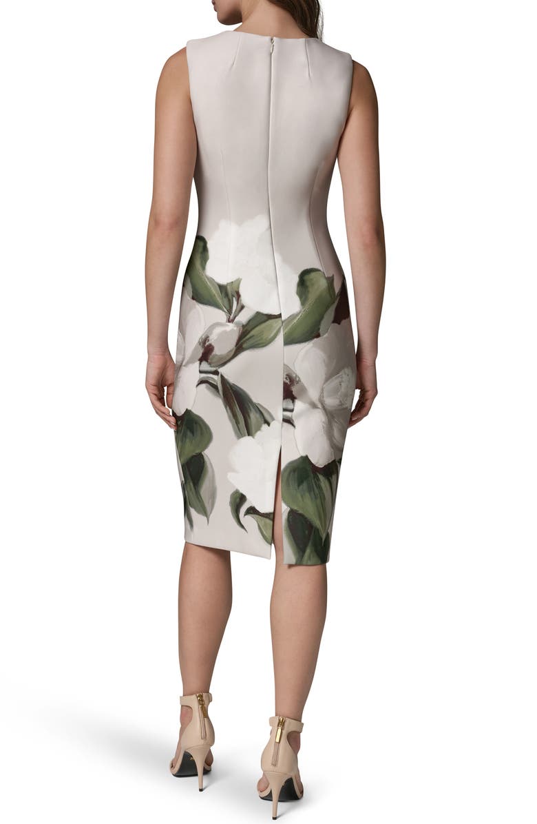 Donna Karan New York Floral Print Sheath Dress, Alternate, color,