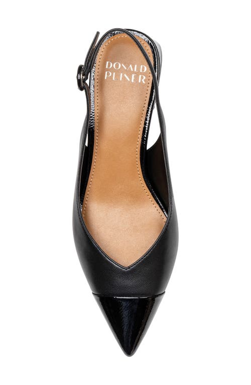 Donald Pliner Slingback Pump In Black