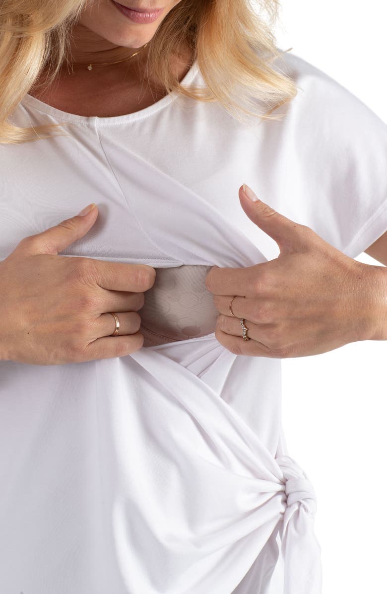 Cache Coeur Capucin Maternity/Nursing Wrap Top, Alternate, color, 