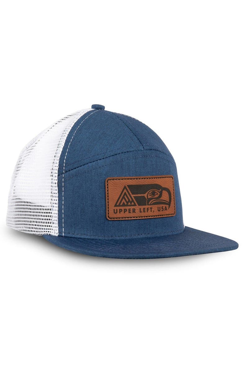 The Great PNW Men's THE GREAT PNW College Navy Seattle Seahawks Cornerstone Snapback Adjustable Hat, Alternate, color, Navy