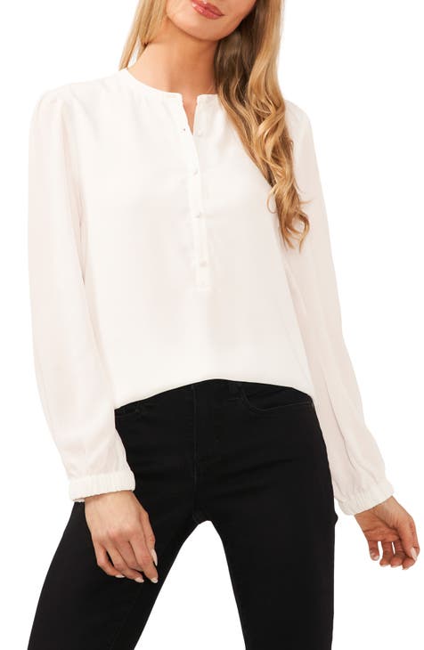 Button Front Blouse