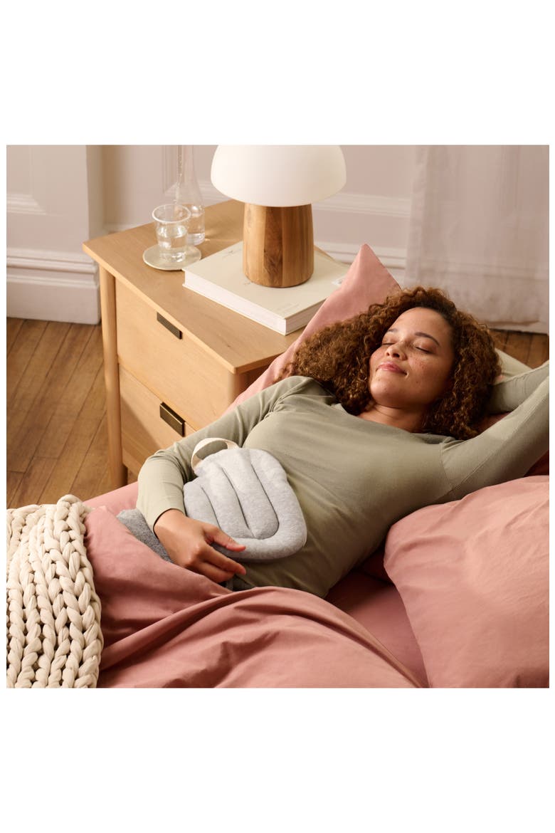 Snuggler Heated Weighted Calming Pad, Alternate, color, MOONSTONE GREY