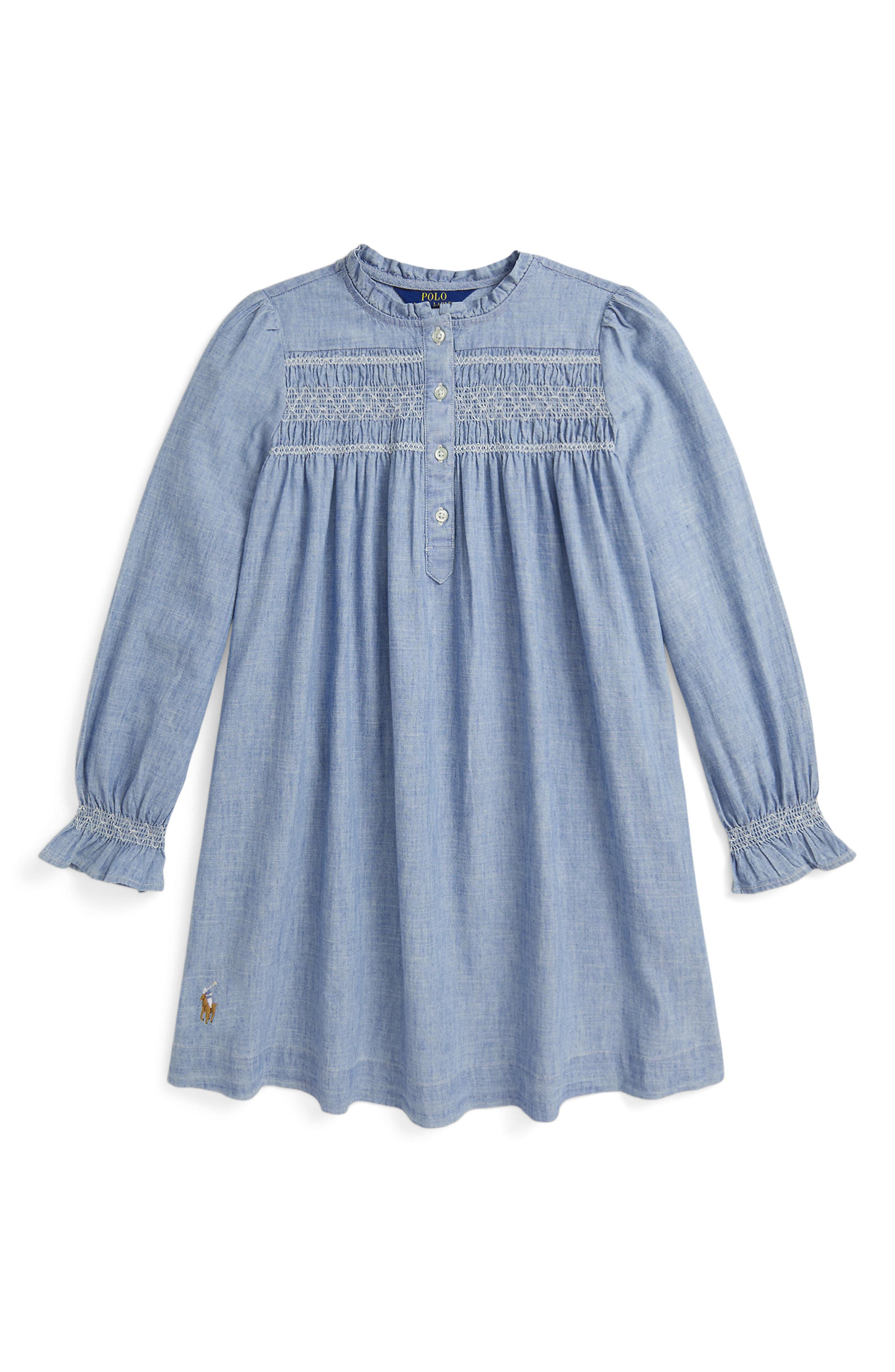 Polo Ralph Lauren Kids' Chambray Dress