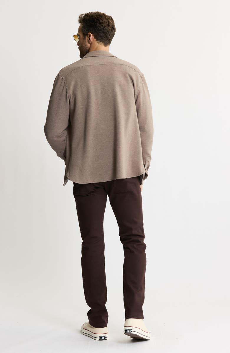 JACHS Knit Shirt Jacket, Alternate, color, Oatmeal