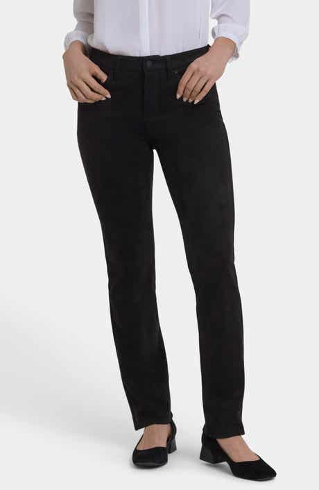 NYDJ Sheri Slim Faux Suede Pants