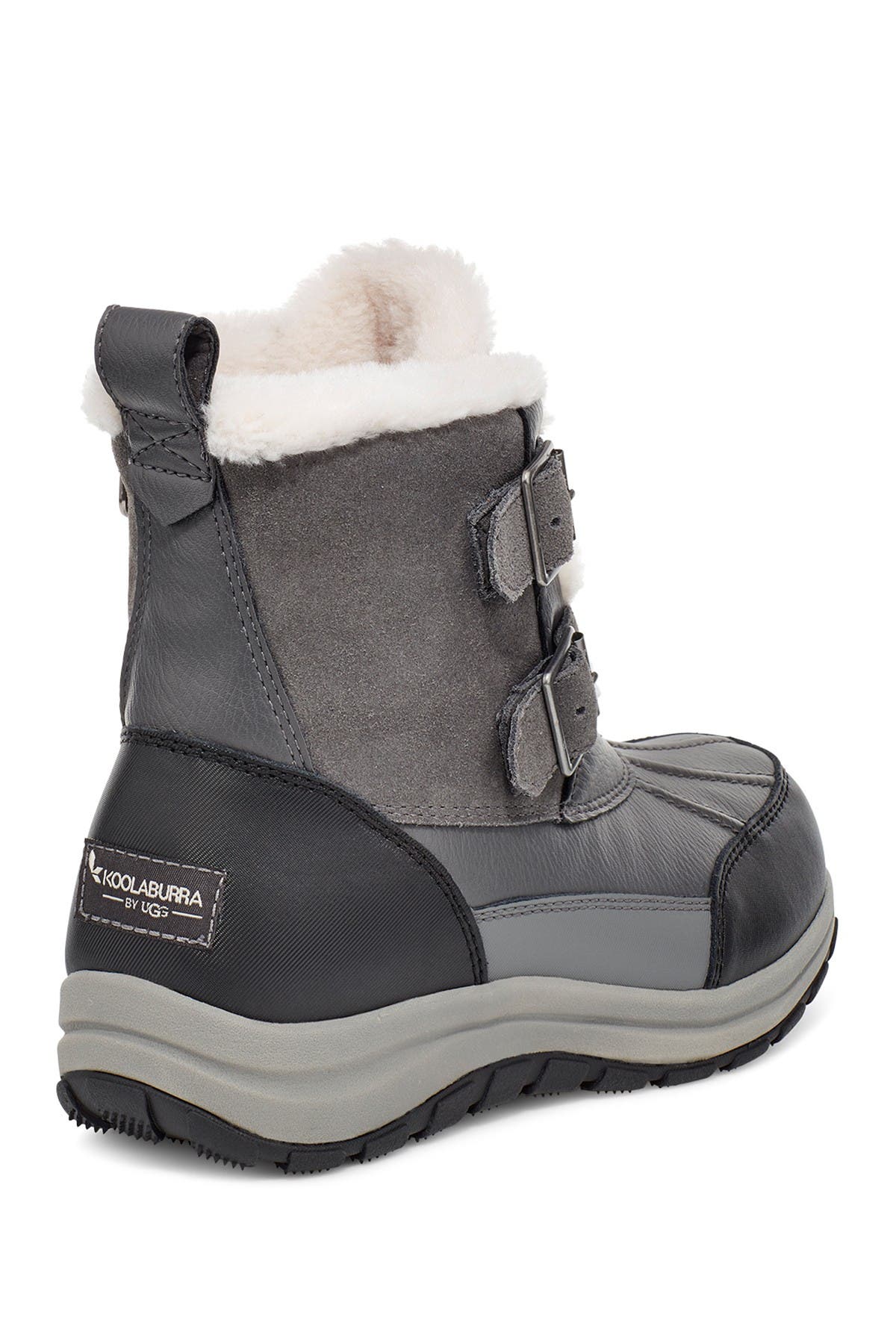 KOOLABURRA BY UGG Imree Moto Boot, Alternate, color, STONE GREY