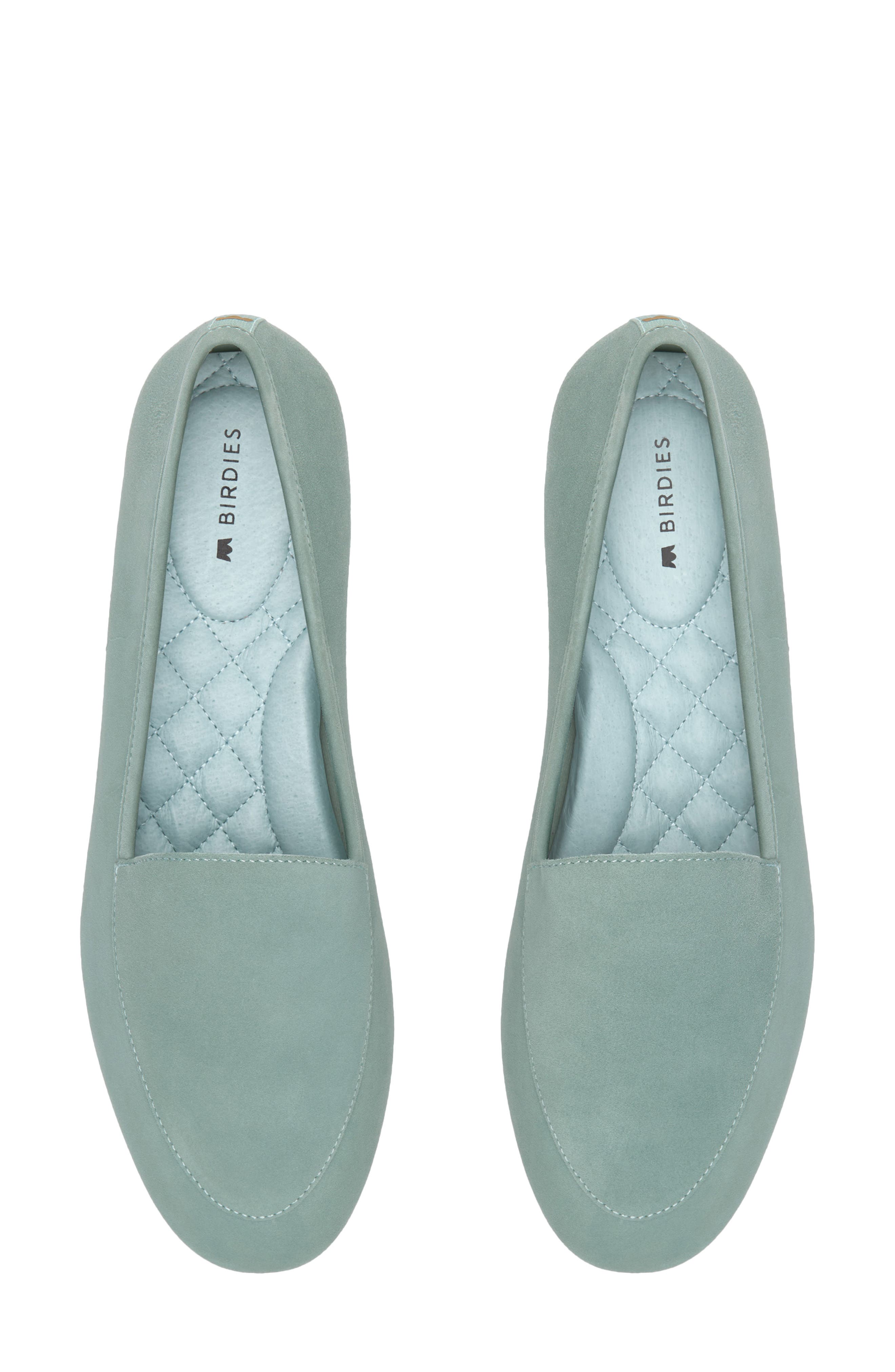 Vesper Suede Flat, Alternate, color, MARINA SUEDE