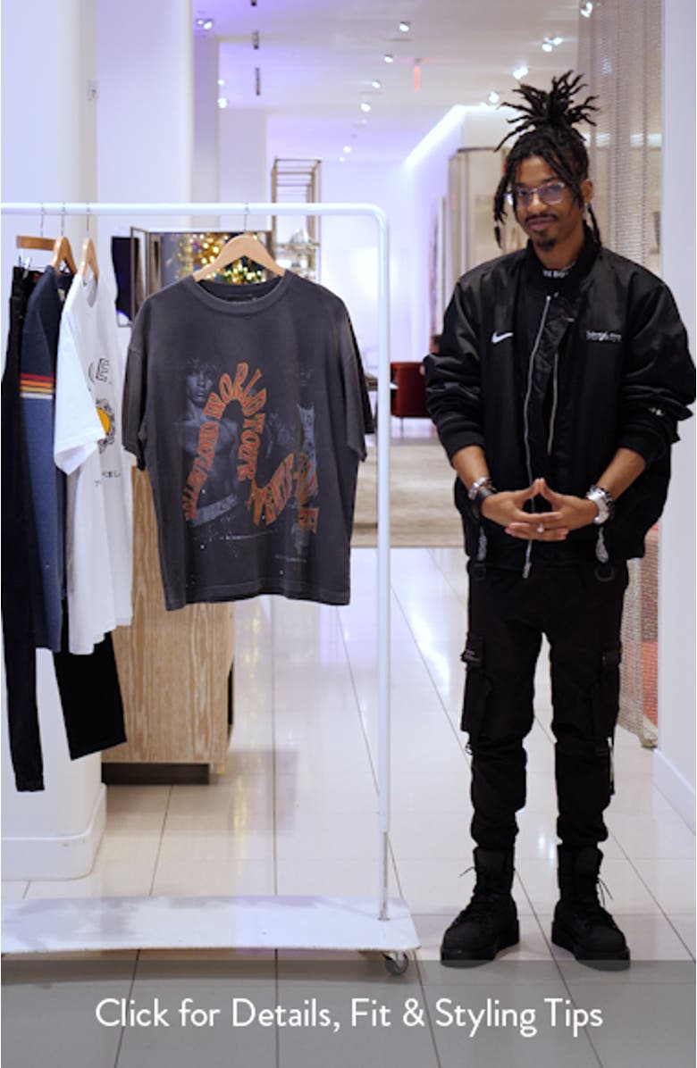 Loud Legends Distressed Graphic T-Shirt, sales video thumbnail