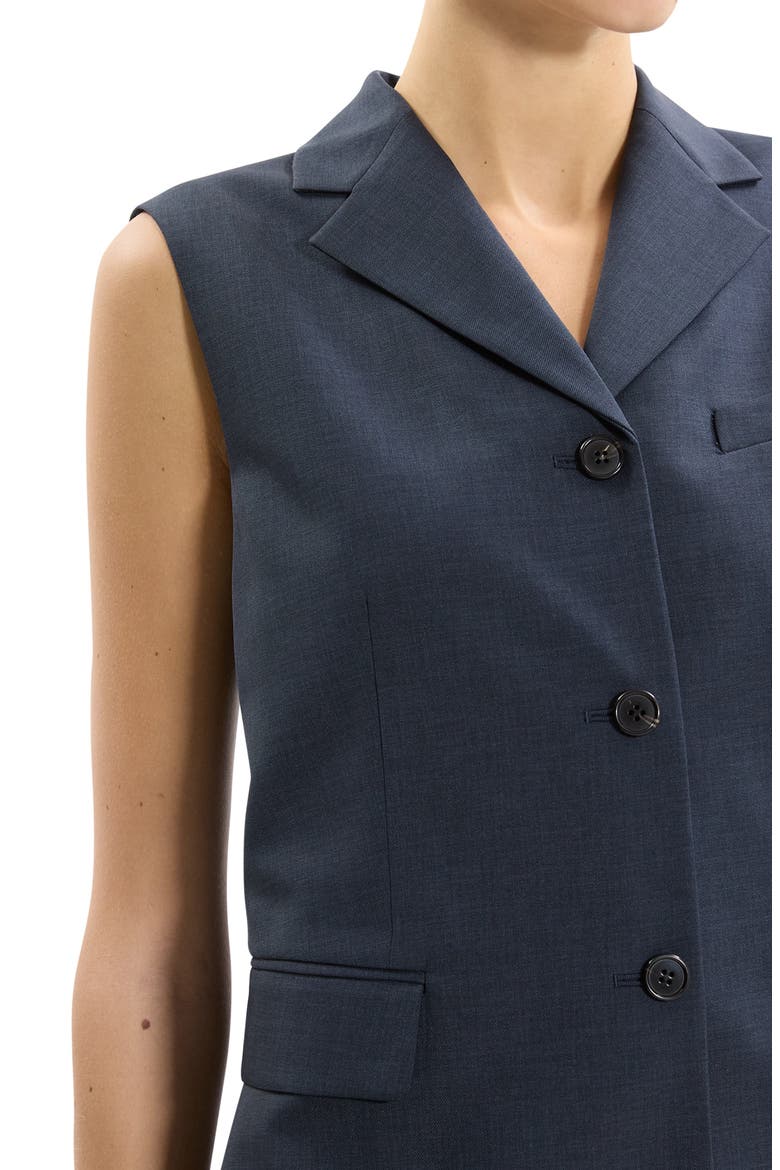 3-Button Slash Vest, Alternate, color, NOCTURNE NAVY - XLV