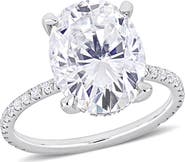 DELMAR Lab Created Moissanite Ring