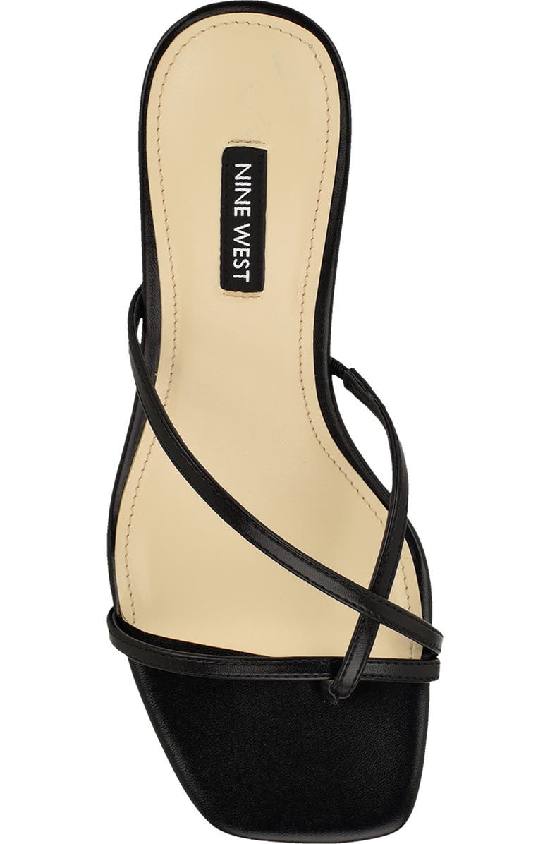 Nine West Anirey Slide Sandal, Alternate, color, Black