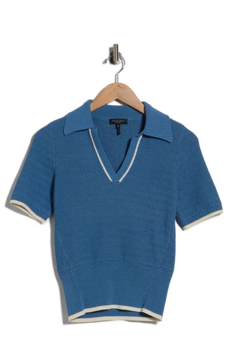 Costi Short Sleeve Polo Sweater