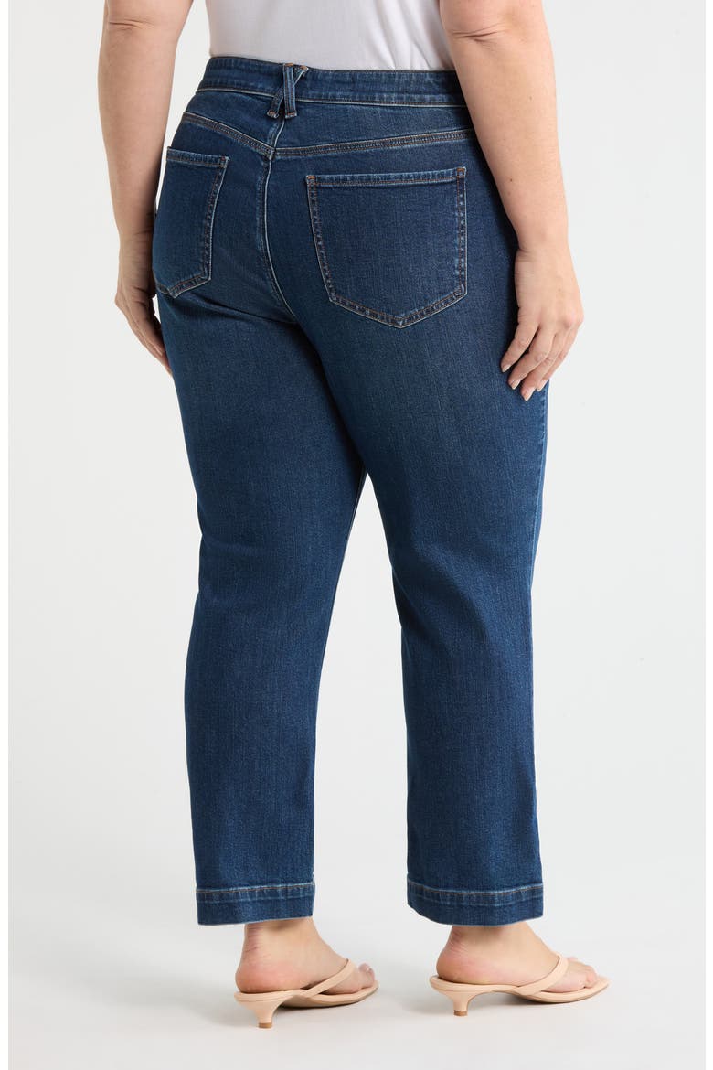 Sheri Ankle Slim Straight Leg Jeans, Alternate, color, SUNSET VILLA