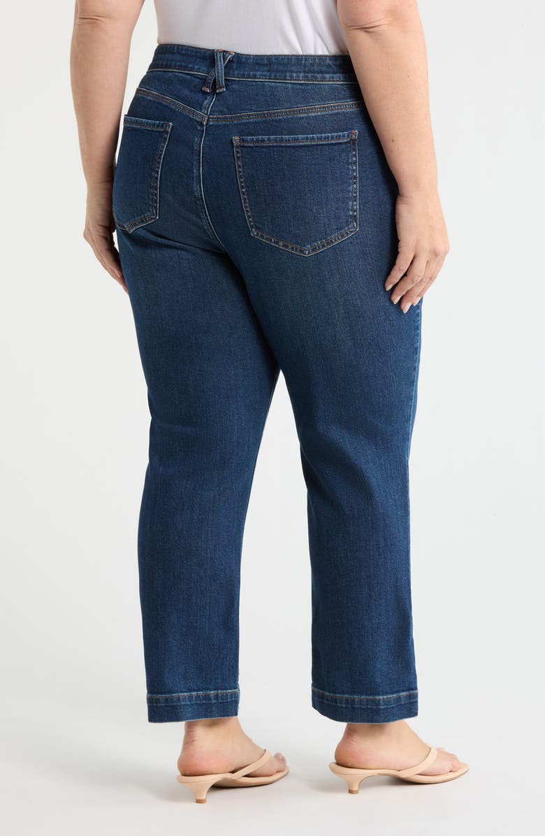 NYDJ Sheri Ankle Slim Straight Leg Jeans, Alternate, color, Sunset Villa